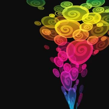 Abstract colorful background. vector. Stock Illustration