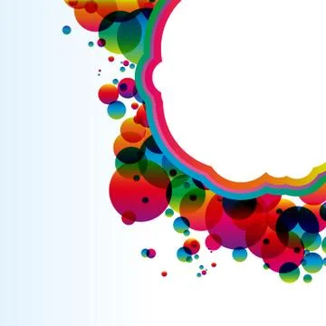 Abstract colorful background. vector. Stock Illustration