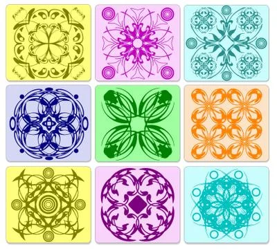 Abstract colorful background. vector. Stock Illustration