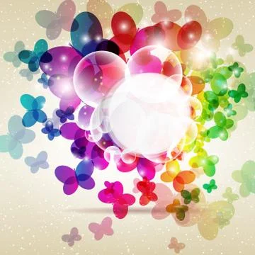 Abstract colorful background. vector illustration. Stock Illustration