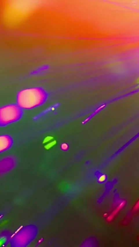 Abstract colorful background with vibrant light reflections for digital design Stock Footage 347484792