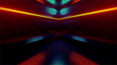 Abstract colorful background with vibrant lines Vidéo 296861759