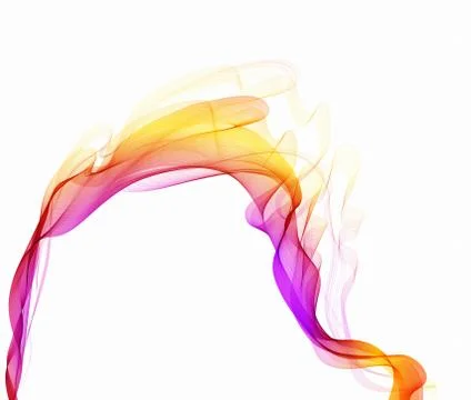 Abstract colorful background with wave Stock Illustration