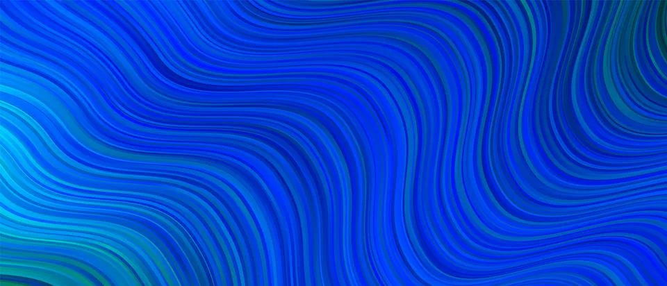 Abstract colorful background with waves. Vector backdrop for your design Stock Illustration