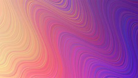 Abstract colorful background with waves. Vector backdrop for your design Stock Illustration