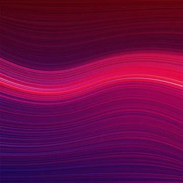 Abstract colorful background with waves. Vector backdrop for your design Stock Illustration