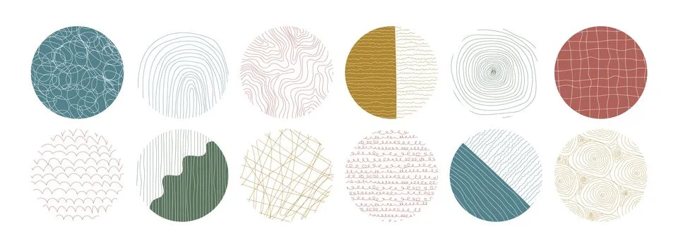 Abstract colorful Backgrounds or Patterns. Illustrazione stock