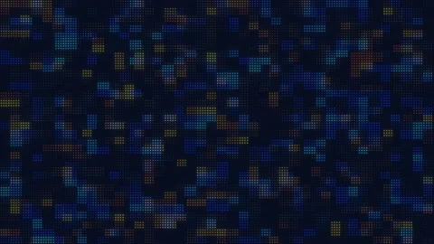 Abstract Colorful Binary Digital Code Looped Background Stock Footage 165899067