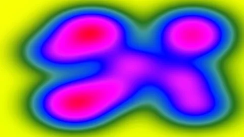 Abstract Colorful Blob Shapes Gradient Background Animation Stock Footage 331990971