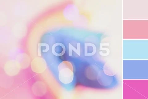 Abstract colorful blurred background. Color swatch Stock Photos