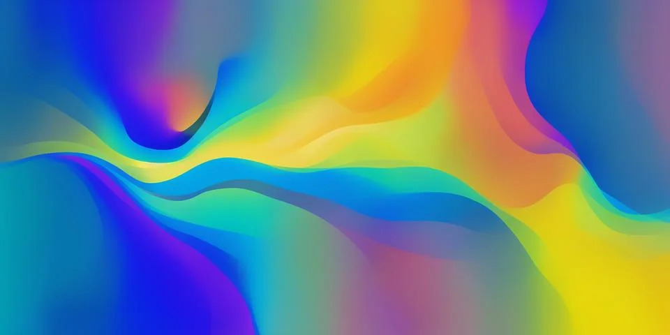 Abstract colorful blurred background Stock Illustration