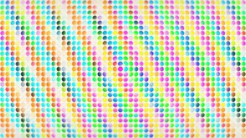 Abstract colorful blurred dots pattern on bright background イラスト素材