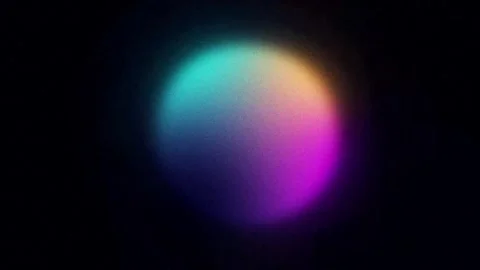 Abstract colorful blurry gradient sphere shifting Stock Footage 331372562