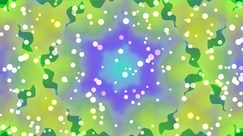 Abstract Colorful Bokeh Background Loop - Vibrant Gradient Flare Animation Stock Footage 336263868