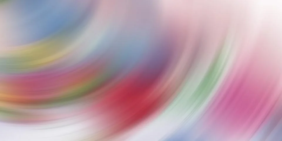 Abstract colorful bokeh light background with soft blur and vibrant pastel hu Stock Illustration