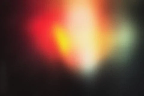 Abstract Colorful Bokeh Light Gradient With Warm Red Yellow Glow and Soft F.. Stock Illustration