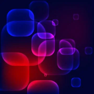 Abstract colorful bubble background Stock Illustration