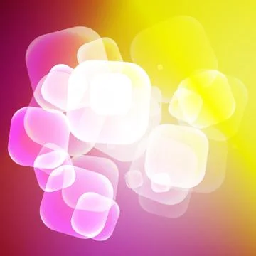 Abstract colorful bubble background Stock Illustration
