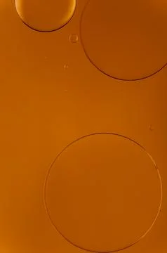 Abstract colorful bubbles. Soft background with orange sunrise color circles. Stock Photos