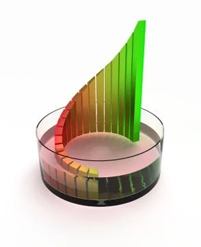 Abstract colorful button Stock Illustration