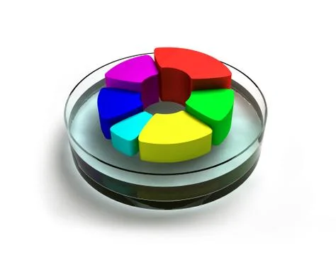 Abstract colorful button Stock Illustration