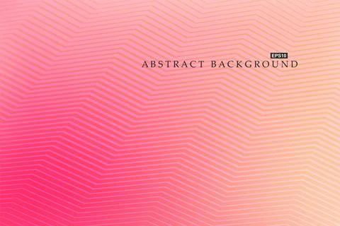 Abstract colorful chevron gradient background. Pink and peach zigzag texture Stock Illustration