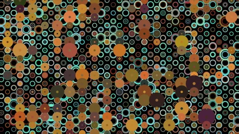 Abstract Colorful Circle Animate Background Stock Footage 244900065