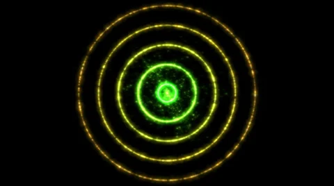 Abstract Colorful Circle Animation - Loop Rainbow Stock Footage 37267132