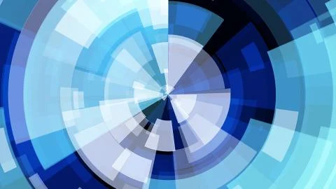 Abstract colorful circle block background illustration New quality universal Illustrazione stock