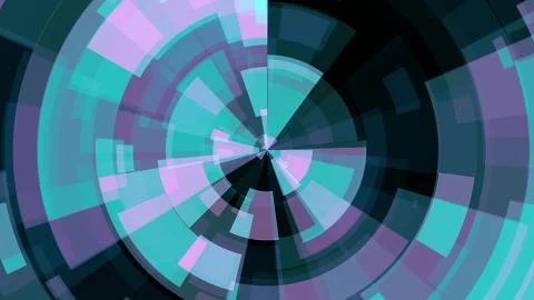 Abstract colorful circle block background illustration New quality universal Stock Illustration