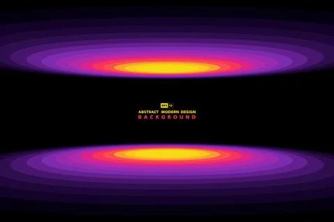 Abstract colorful circle geometric pattern background. Stock Illustration