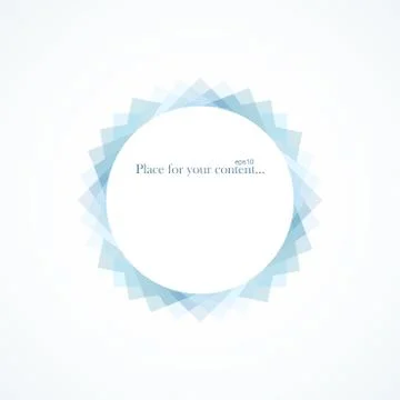 Abstract colorful circle. Stock Illustration