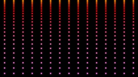 Abstract colorful circle pattern seamless looping animation Stock Footage 120661925