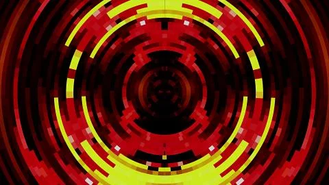 Abstract colorful circle pixel block background illustration New quality Stock Illustration