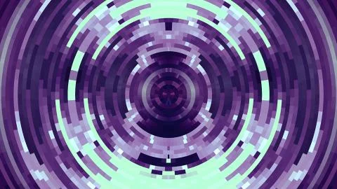 Abstract colorful circle pixel block background illustration New quality Stock Illustration