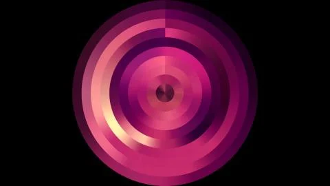 Abstract colorful circle pixel block background illustration New quality Stock Illustration
