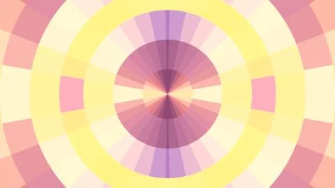 Abstract colorful circle pixel block background illustration New quality イラスト素材