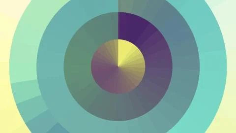 Abstract colorful circle pixel block background illustration New quality Stock Illustration
