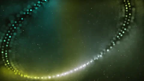 Abstract Colorful Circle Shape Lights Background Loop 스톡 동영상 201953810