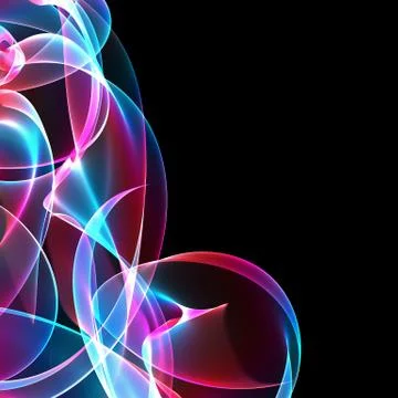 Abstract colorful circles Stock Illustration