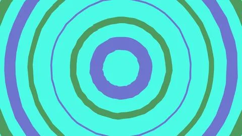 Abstract colorful circles pattern with blue green and purple Stockillustratie