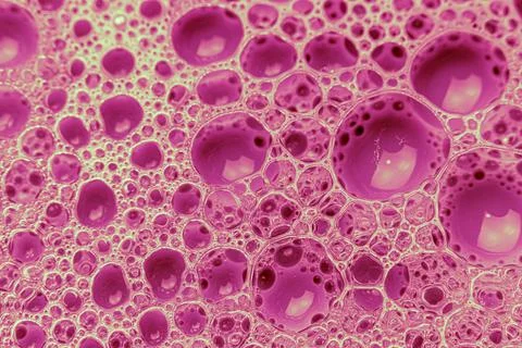 Abstract colorful circular shaped elements as background template Stock Photos