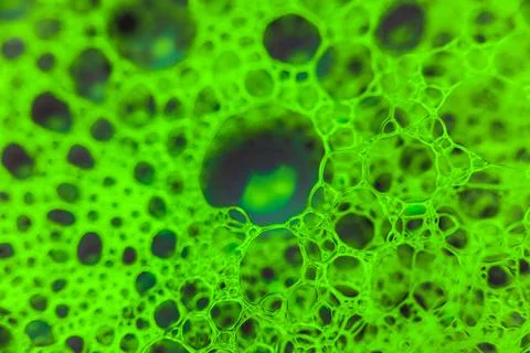 Abstract colorful circular shaped elements as background template Foto stock