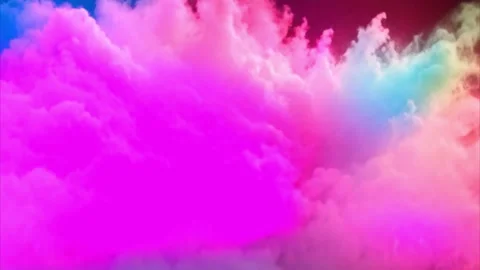 Abstract Colorful Clouds Vídeos de archivo 284572627