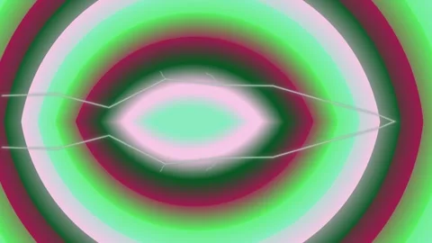 Abstract Colorful Concentric Circles Background Animation. 스톡 동영상 330926083