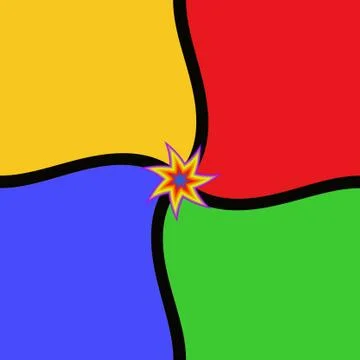 Abstract Colorful Design Stock Illustration