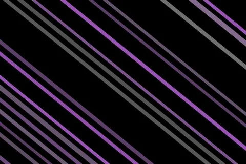 Abstract colorful diagonal lines on black background Stock Illustration