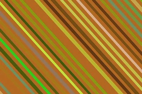 Abstract colorful diagonal lines pattern with green and brown Stock Illustration