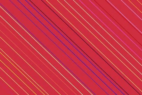 Abstract colorful diagonal lines pattern in vibrant shades Stock Illustration
