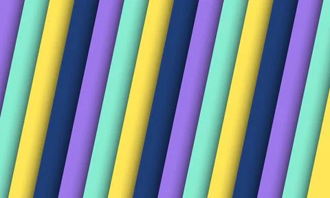 Abstract colorful diagonal stripes pattern background. 스톡 일러스트